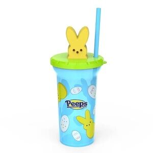 Peeps Easter Tumbler w/ Straw Bunny Lid